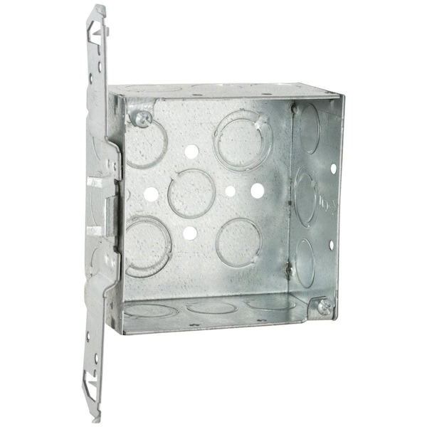 Southwire Electrical Box, 30.3 cu in, Square Box Type, Steel, Square Shape 52171-FS-UPC - main